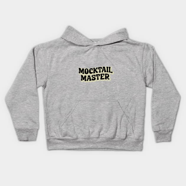 Mocktail Bar Bartender Recipes Mocktail Master Kids Hoodie by A Floral Letter Capital letter A | Monogram, Sticker